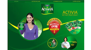 Site internet Activia