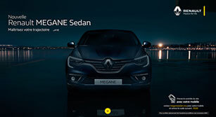 Mini-site Renault : Megane Sedan