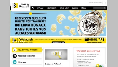 Site internet Wafacash / Drupal