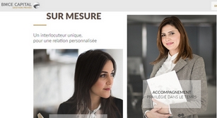 Site internet BMCE CAPITAL Gestion Privée