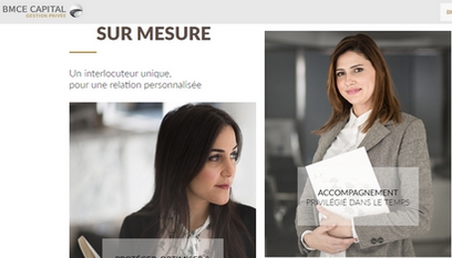 Site internet BMCE CAPITAL Gestion Privée / Drupal 7 – responsive design
