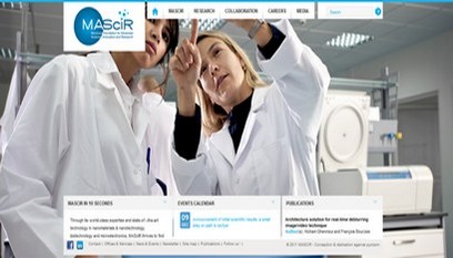 Site internet Mascir / Joomla