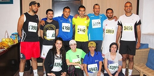 Pyxicom au Marathon de Rabat 2015