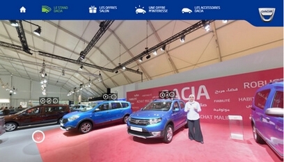 Site événementiel responsive  Salon Auto Expo Dacia 2016 / PHP + HTML5 + CSS3 + responsive design