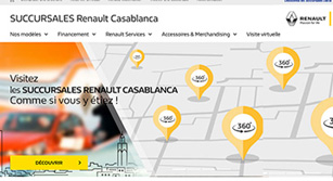 Site internet Succursales Renault Dacia 